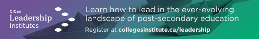 Learn how to lead in the ever-evolving landscape of post-secondary education