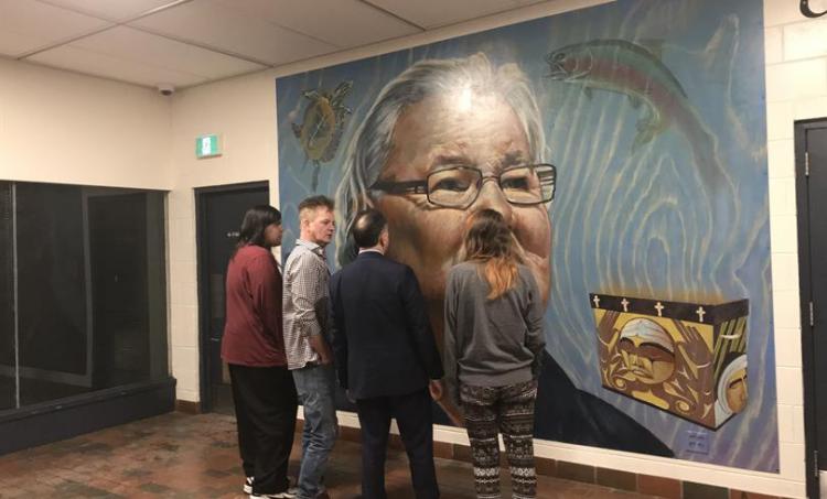 Lord Selkirk School Division Mural Painted By Students And Alumni Charlie Johnston