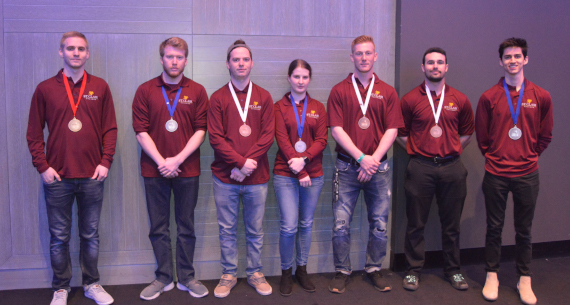 St. Clair College Students Bring Home the Hardware from Skills