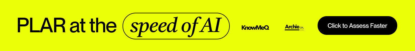 KnowMeQ: PLAR at the speed of AI | Click to Assess Faster »