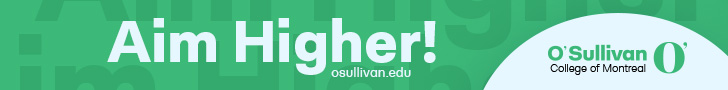 Aim Higher! O'Sullivan College of Montreal