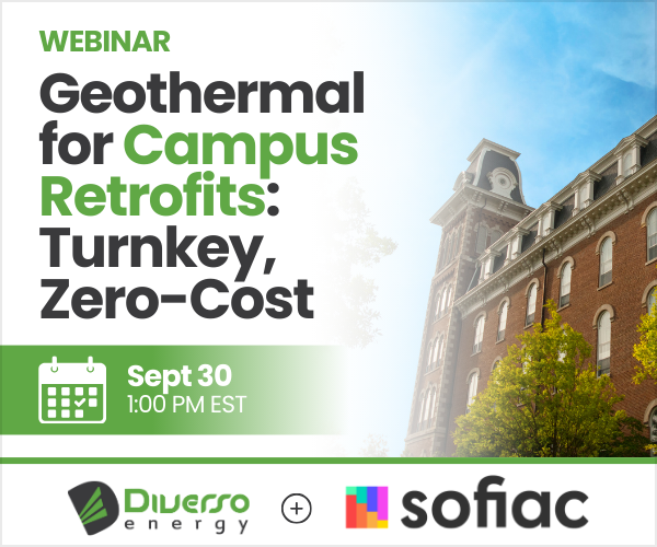 Cracking the code on campus retrofits with geothermal.