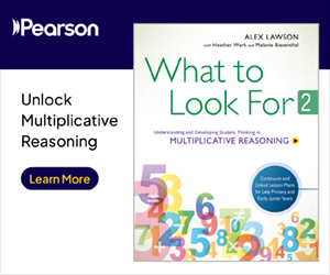 Understand and develop student thinking in multiplicative reasoning.