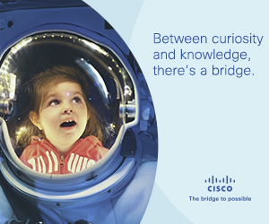 Between curiosity and knowledge, there's a bridge. | CISCO